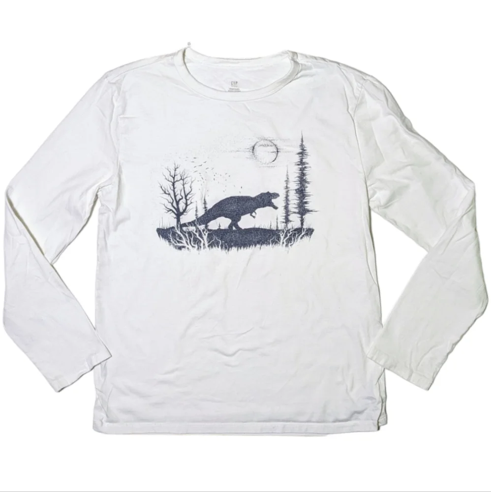 GAP Dinosaur Silhouette Tee (Husky)